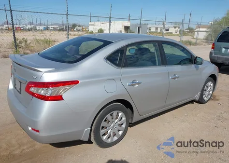 2015 Nissan Sentra Sv z USA, uszkodzony, nr VIN 3N1AB7AP6FY299949